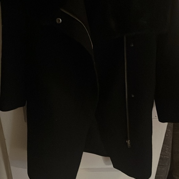 Club Monaco Italian Women's Jacket Wool Pea Coat - Picture 3 of 4